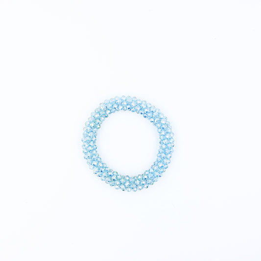 Premium Crystal Rubberband Cum Bracelet