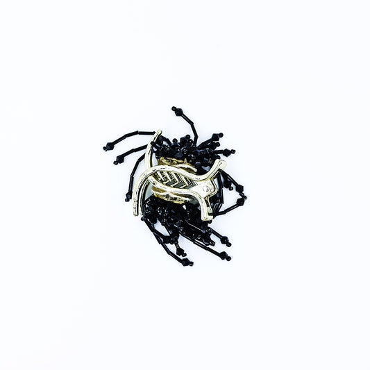 HAIR CLUTCH WITH CRYSTAL WORK