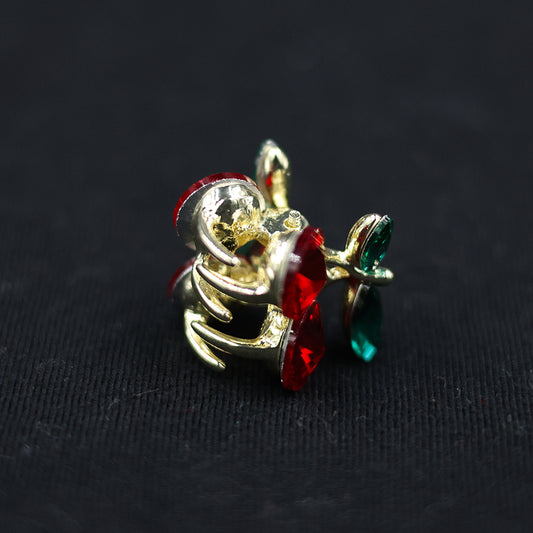 MINI CHERRY HAIR CLUTCH