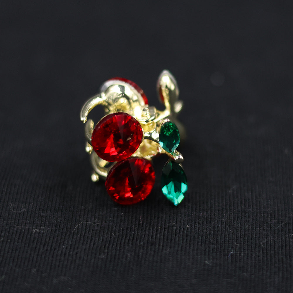 MINI CHERRY HAIR CLUTCH