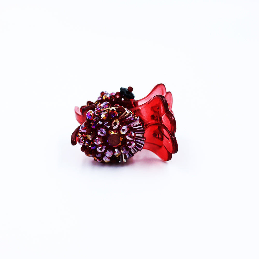 HAIRCLUTCH WITH CRYSTAL WORK