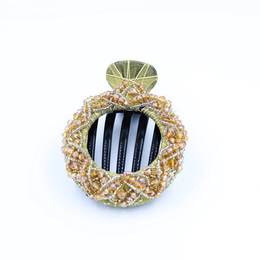 PREMIUM SLIDING HAIR CLUTCH / BUN CLIP WITH WORK