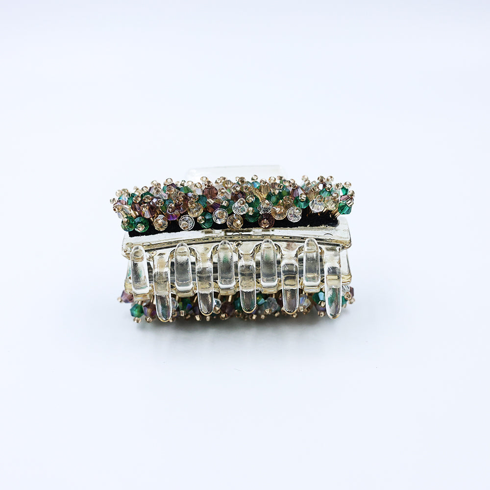 HAIR CLUTCH WITH CRYSTAL WORK