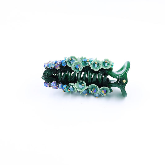 Banana Clip With Crystal Work