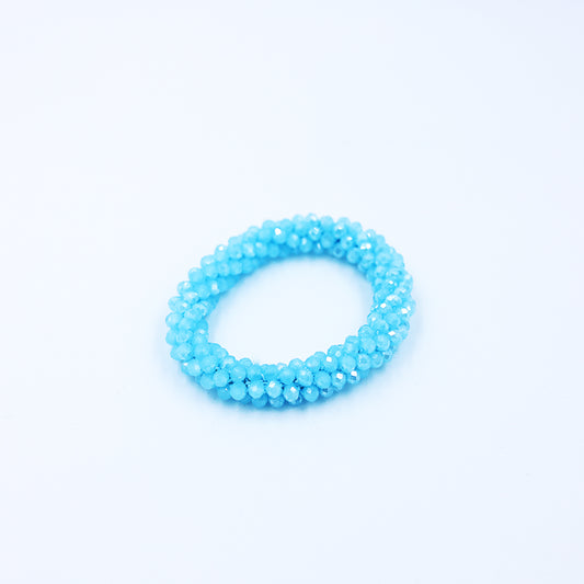 Premium Crystal Rubberband Cum Bracelet