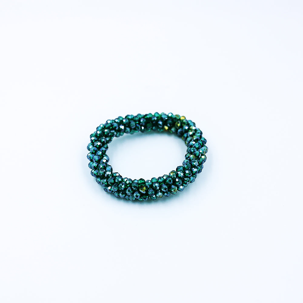 Premium Crystal Rubberband Cum Bracelet