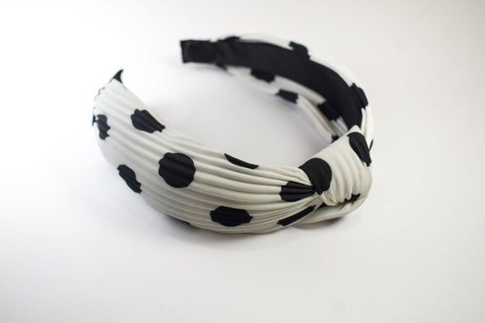 Hairband with Polka Dots