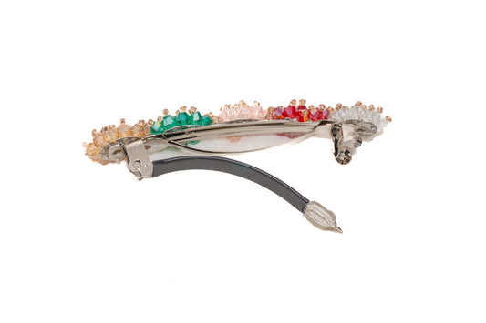 PREMIUM CRYSTAL-WORK BACKPIN