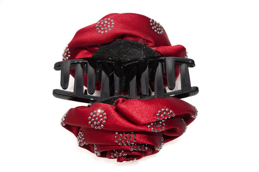 Premium Floral Hair Clutch