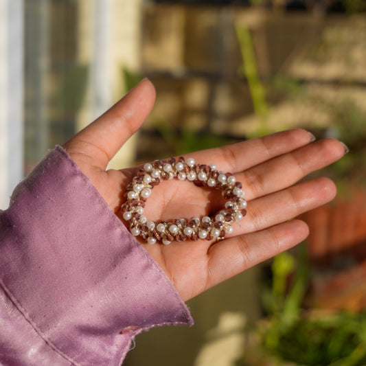 CRYSTAL RUBBERBRAND / BRACELET
