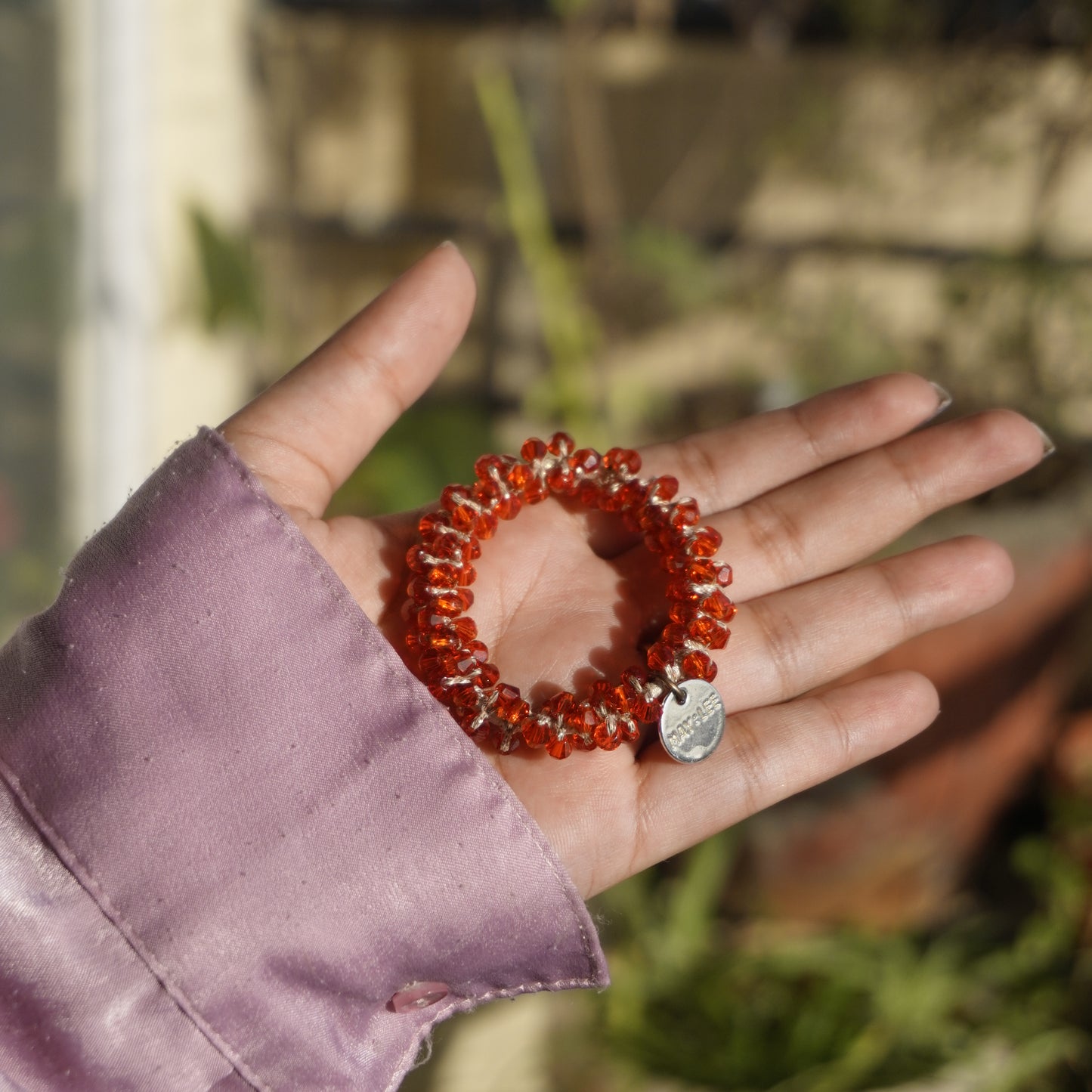 CRYSTAL RUBBERBRAND / BRACELET