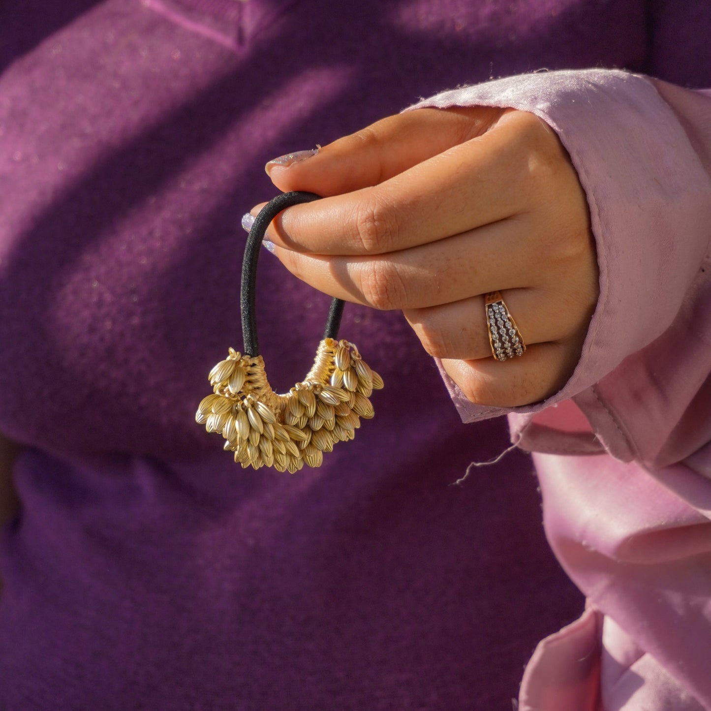 WHEAT CRYSTAL RUBBERBANDS