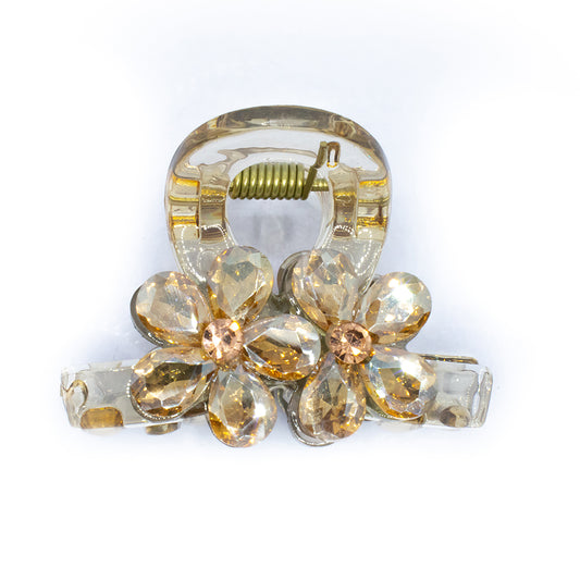 HAIR CLUTCH WITH STONE WORK