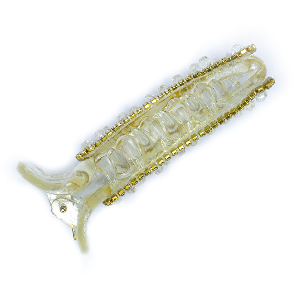 BANANA CLIP WITH STONE WORK