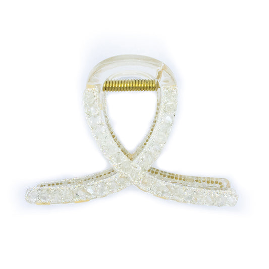 HAIR CLUTCH WITH STONE WORK