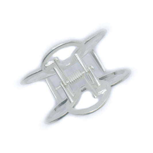 METALLIC HAIR CLUTCH