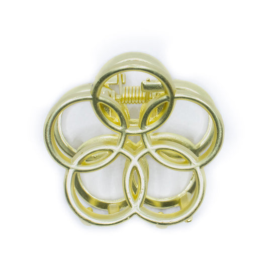 METALLIC HAIR CLUTCH