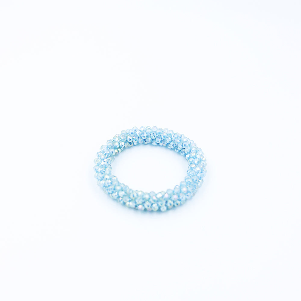 Premium Crystal Rubberband Cum Bracelet