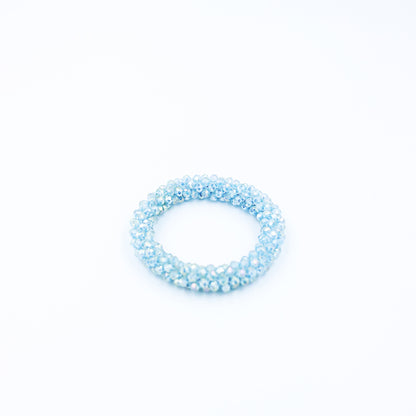 Premium Crystal Rubberband Cum Bracelet