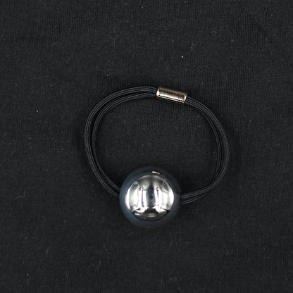 METALLIC PEARL RUBBERBAND - SILVER