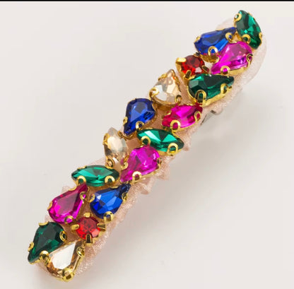 Premium Rhinestone Aligator Clutch