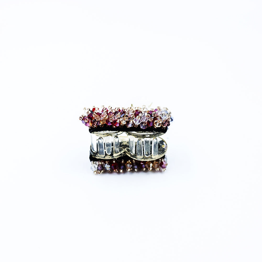 HAIR CLUTCH WITH CRYSTAL WORK