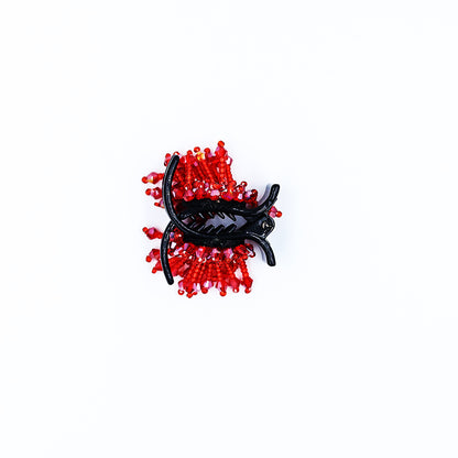 HAIR CLUTCH  WITH CRYSTAL WORK
