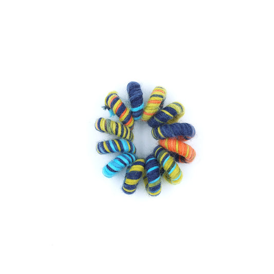 SPIRAL MULTICOLOUR RUBBERBAND
