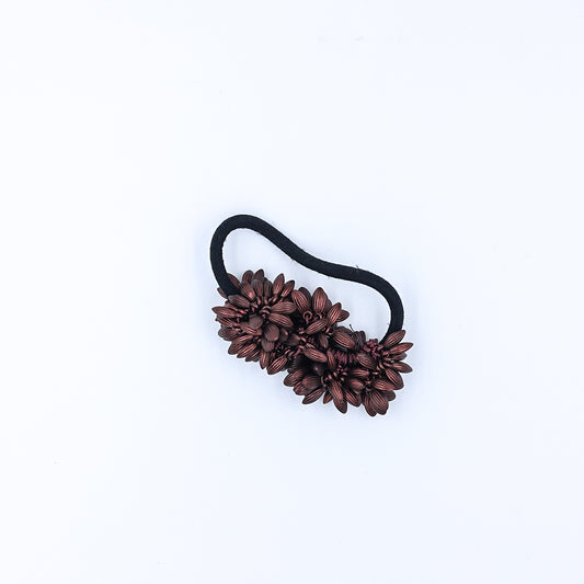 Wheat Crystal Rubberband - Maroon
