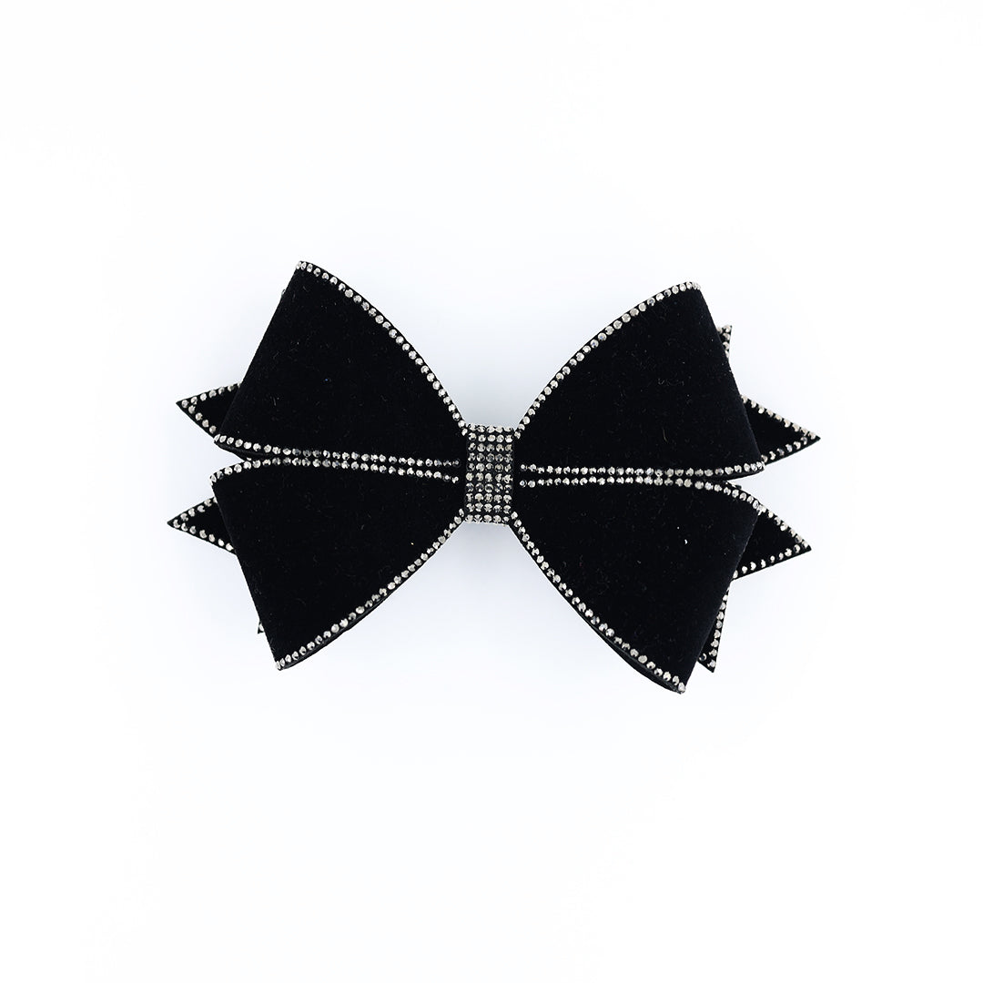 Premium Velvet Bow  Backpin