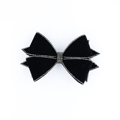 Premium Velvet Bow  Backpin