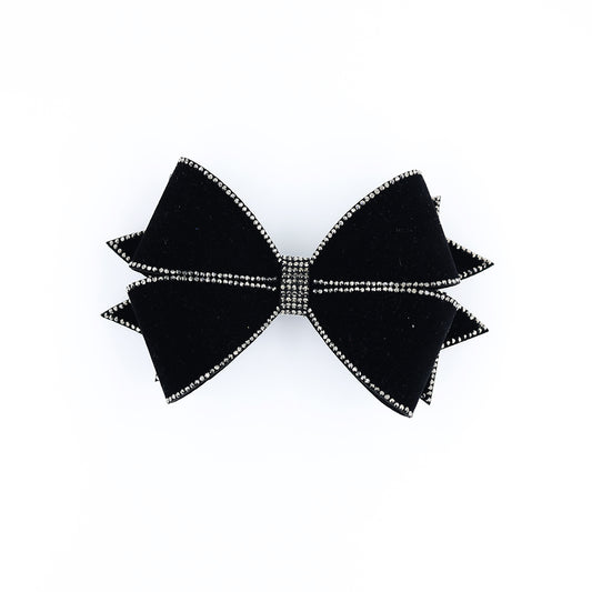 Premium Velvet Bow  Backpin