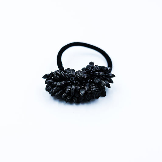Wheat Crystal Rubberband - Black