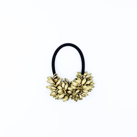 Wheat Crystal Rubberband - Gold
