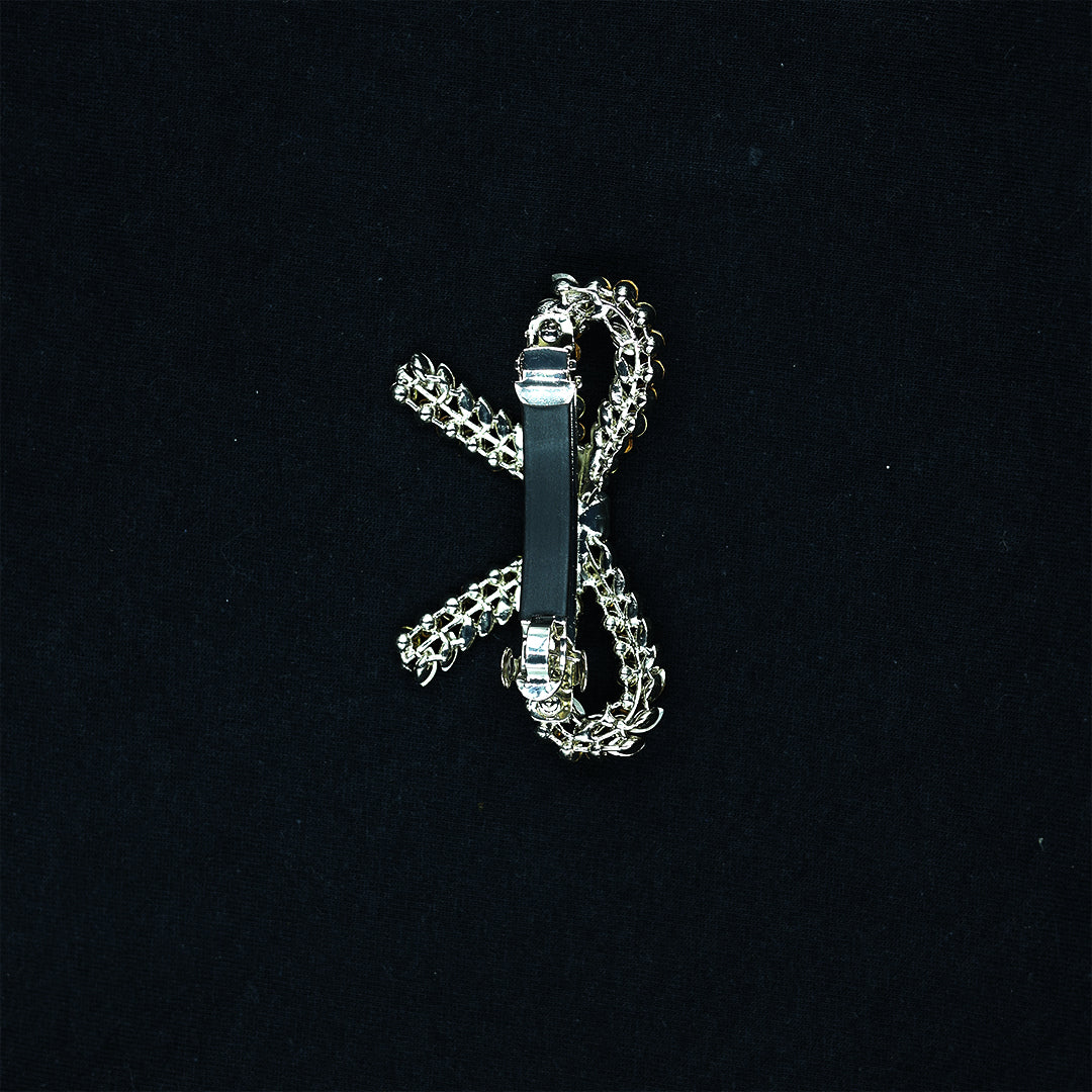 Premium Backpin With Work - Bow