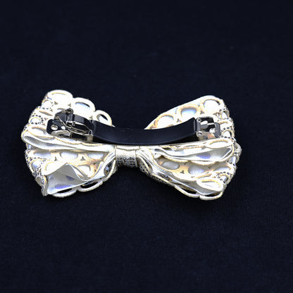 Premium Backpin With Work - Bow