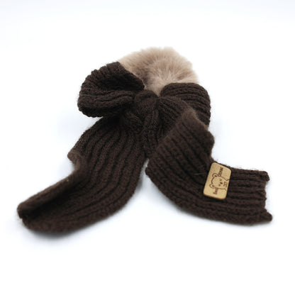 PREMIUM WOOLEN RUBBERBAND WITH BOW
