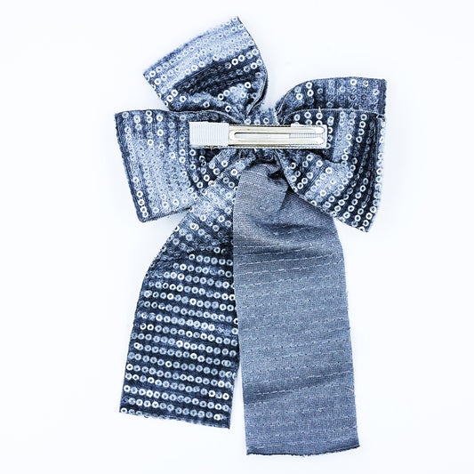 BOW ALLIGATOR PIN