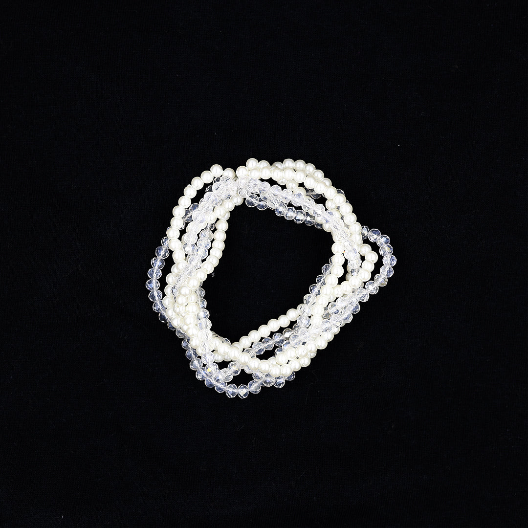 PREMIUM RUBBERBAND/ BRACELET- PEARL FINISH