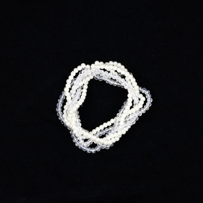 PREMIUM RUBBERBAND/ BRACELET- PEARL FINISH