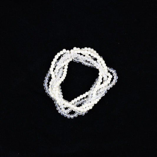 PREMIUM RUBBERBAND/ BRACELET- PEARL FINISH