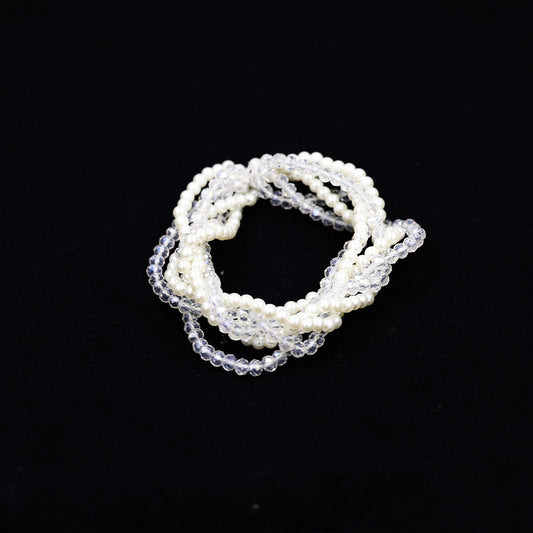 PREMIUM RUBBERBAND/ BRACELET- PEARL FINISH