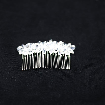 HANDMADE COMB CLIP CRYSTAL STONE WORK