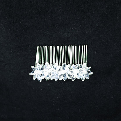 HANDMADE COMB CLIP CRYSTAL STONE WORK