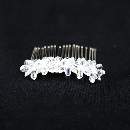 HANDMADE COMB CLIP CRYSTAL STONE WORK
