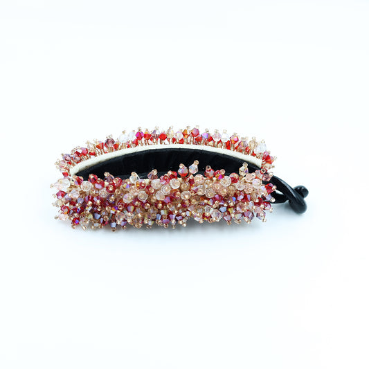 Banana Clip With Crystal Work