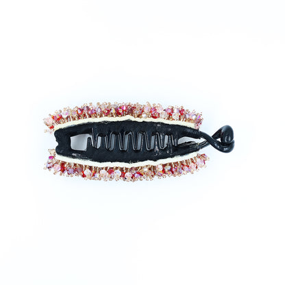 Banana Clip With Crystal Work