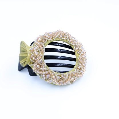 PREMIUM SLIDING HAIR CLUTCH / BUN CLIP WITH WORK