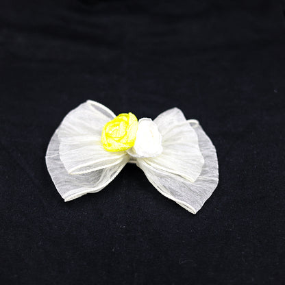 BOW ALLIGATOR PIN