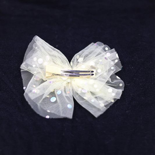 BOW ALLIGATOR PIN